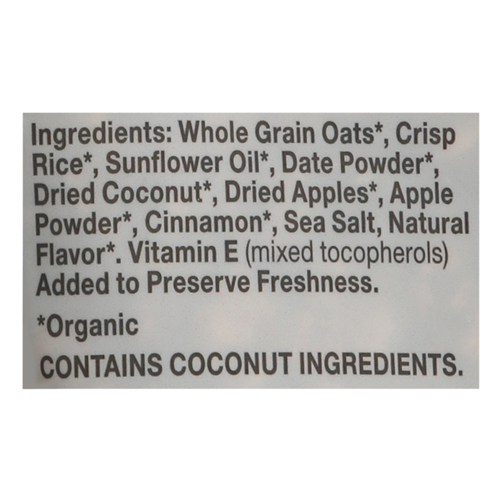 Cascadian Farm - Granola Organic Cinnamon Apple - Case Of 4-11 Ounces - GreatEagleInc