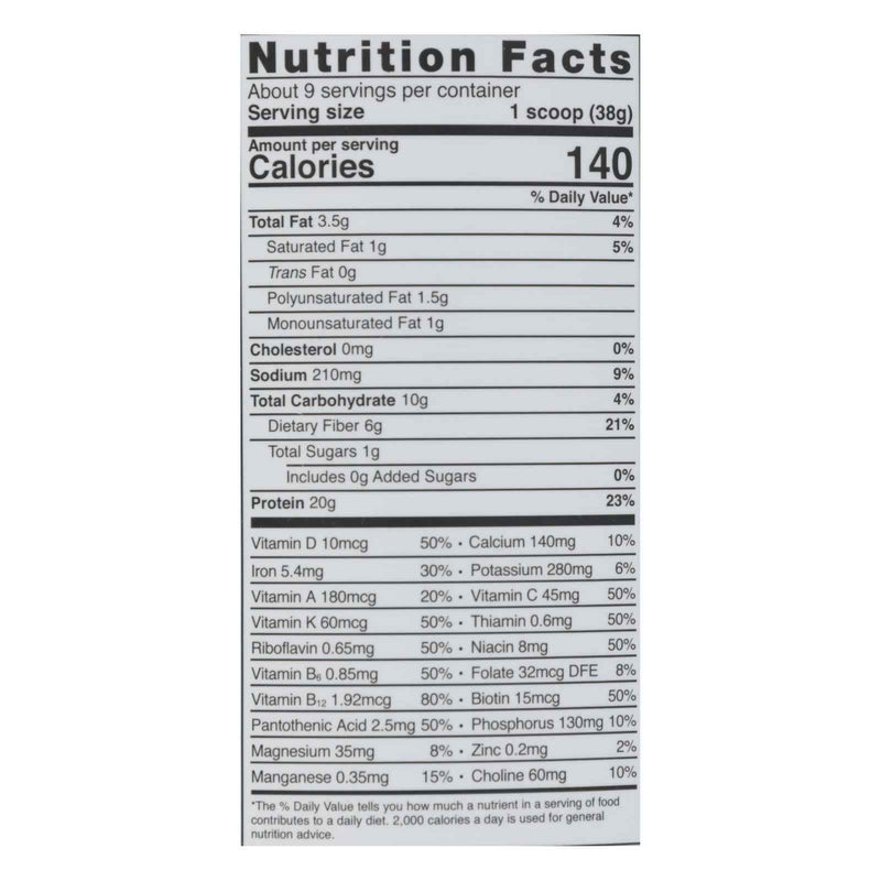 Vega - Shake Mix Organic French Vanilla - 1 Each-12.2 Ounces