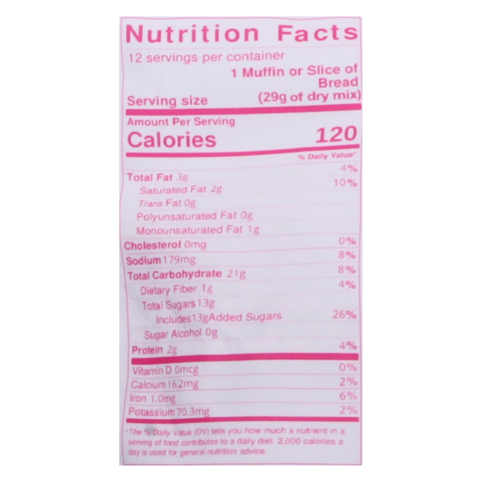 Gonanas - Mix Banana Bread Chocolate Chip - Case Of 6 - 12.3 Ounces - GreatEagleInc