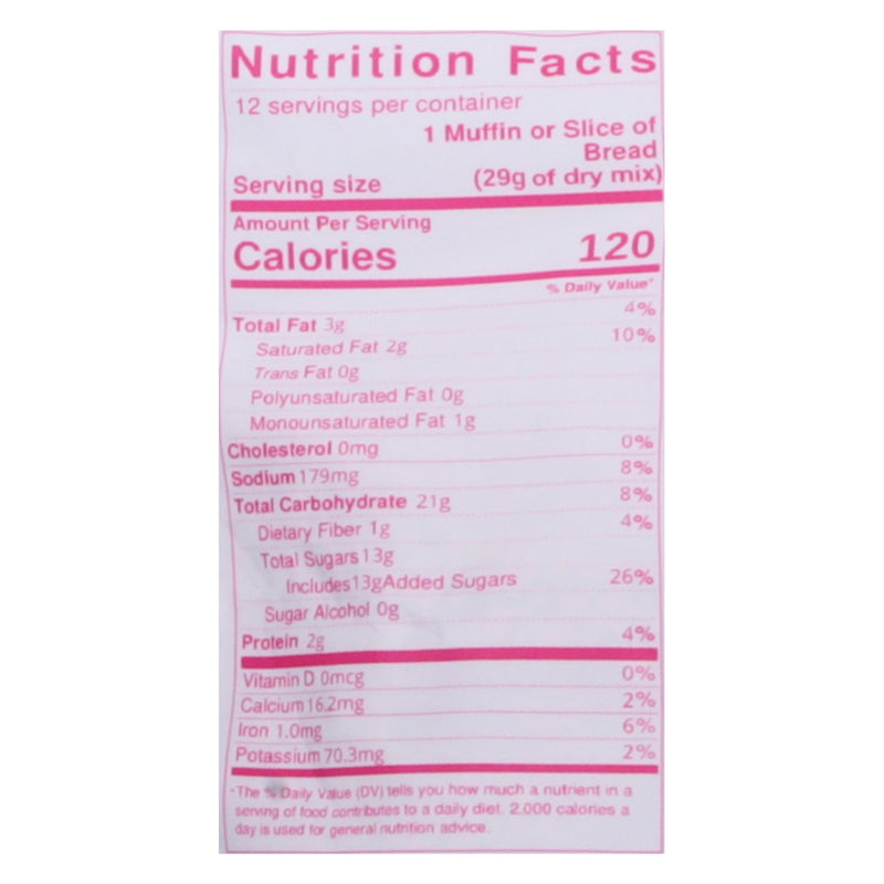 Gonanas - Mix Banana Bread Chocolate Chip - Case Of 6 - 12.3 Ounces - GreatEagleInc