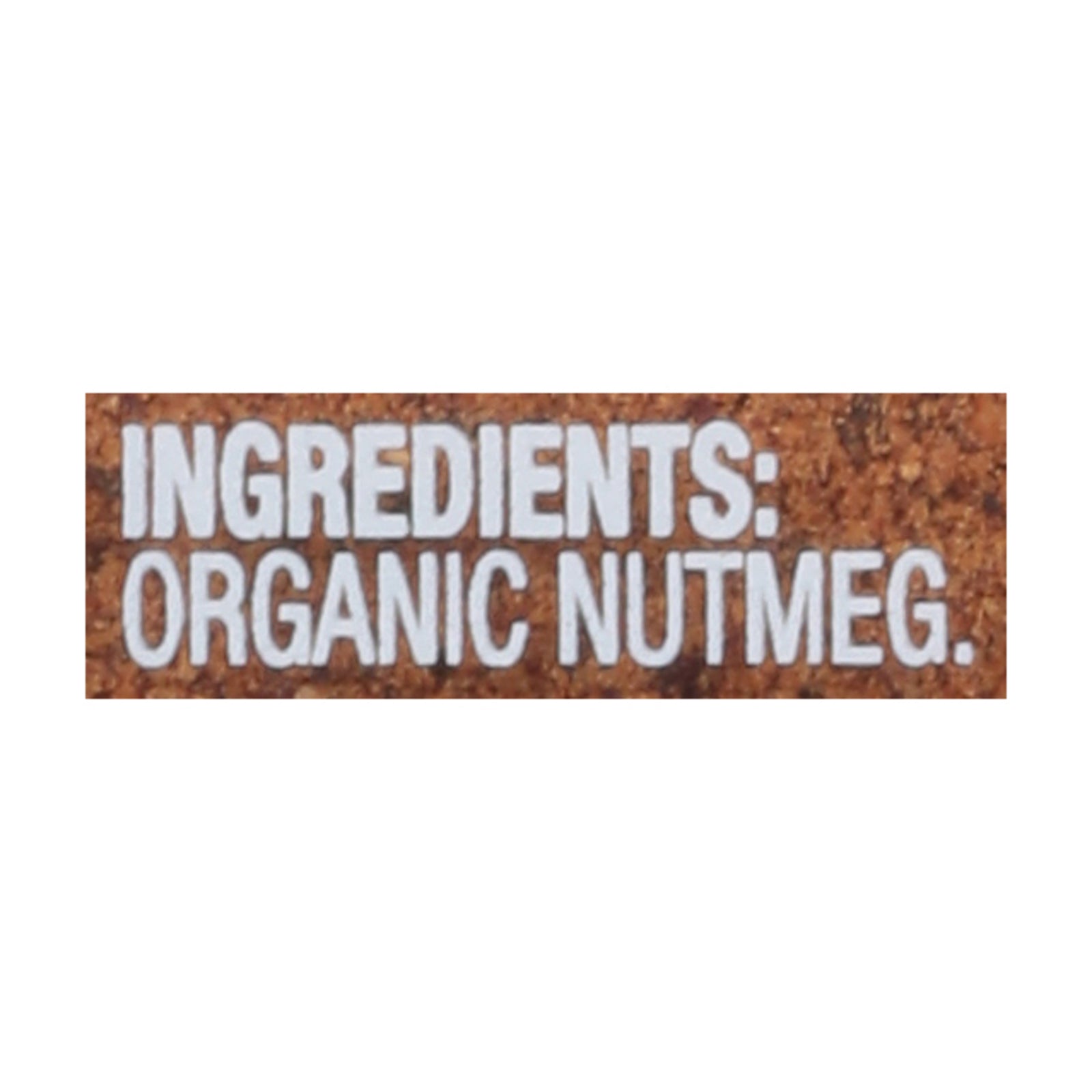 Simply Organic - Nutmeg Organic Ground - Case Of 6 - 2.3 Ounces - Home & Garden