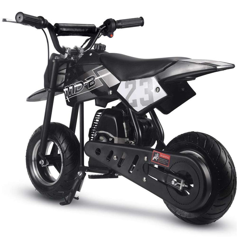 Mototec Db-02 50cc 2-stroke Kids Supermoto Dirt Bike Black - Apparel & Accessories