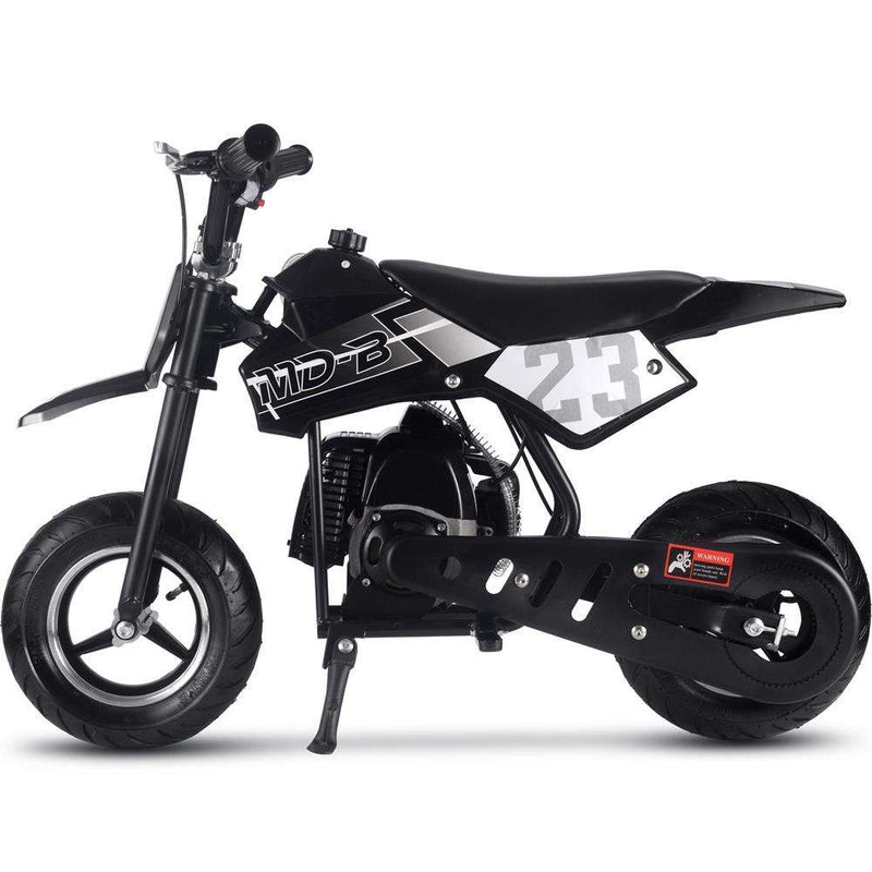 Mototec Db-02 50cc 2-stroke Kids Supermoto Dirt Bike Black - Apparel & Accessories