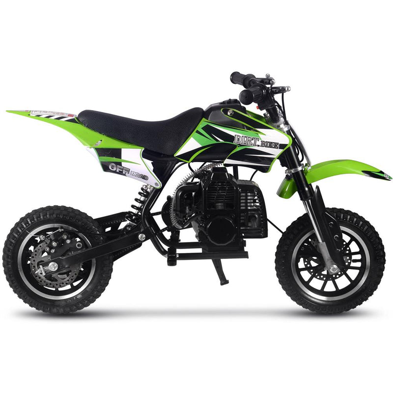 Mototec Alien Db-01 50cc 2-stroke Kids Dirt Bike Green - GreatEagleInc