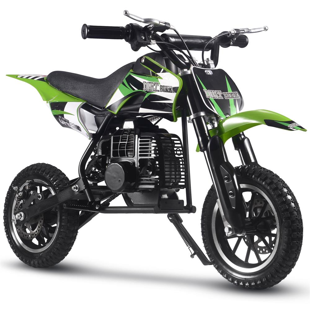 Mototec Alien Db-01 50cc 2-stroke Kids Dirt Bike Green - GreatEagleInc