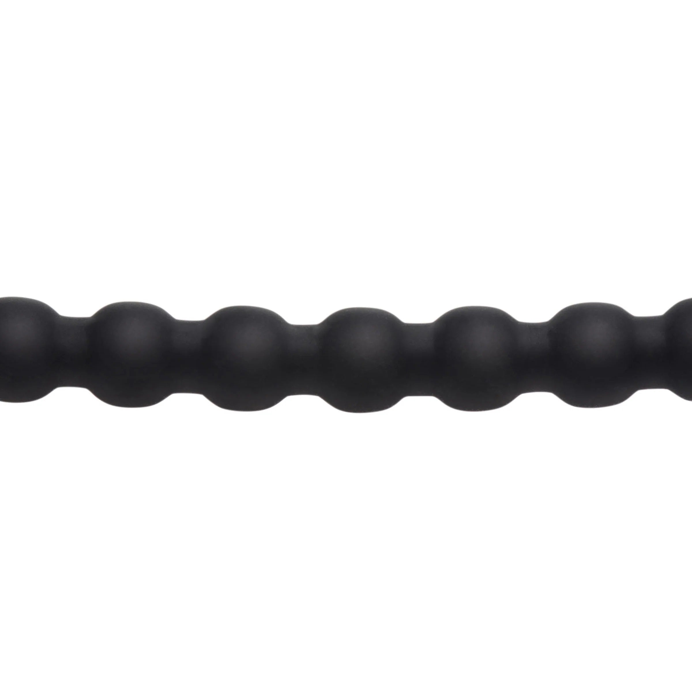 28x Dark Chain Rechargeable Remote Silicone Sound - Black - Adult Products