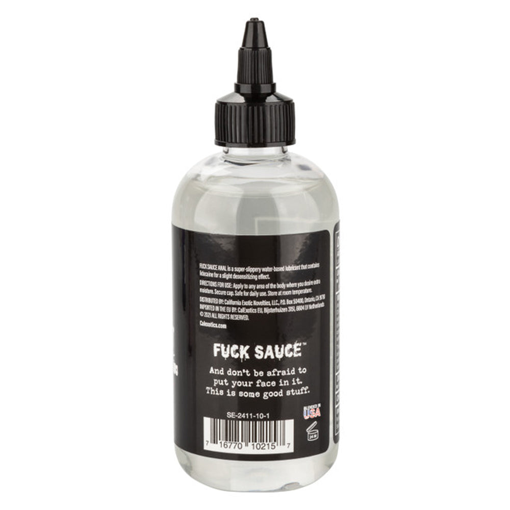 Fuck Sauce Anal Numbing Lubricant - 8 Fl. Oz. - GreatEagleInc