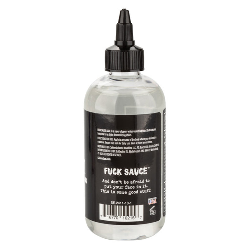 Fuck Sauce Anal Numbing Lubricant - 8 Fl. Oz. - GreatEagleInc