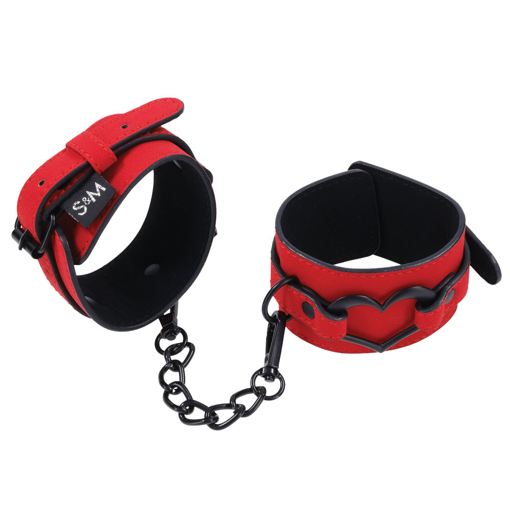 Amor Handcuffs - Red - GreatEagleInc