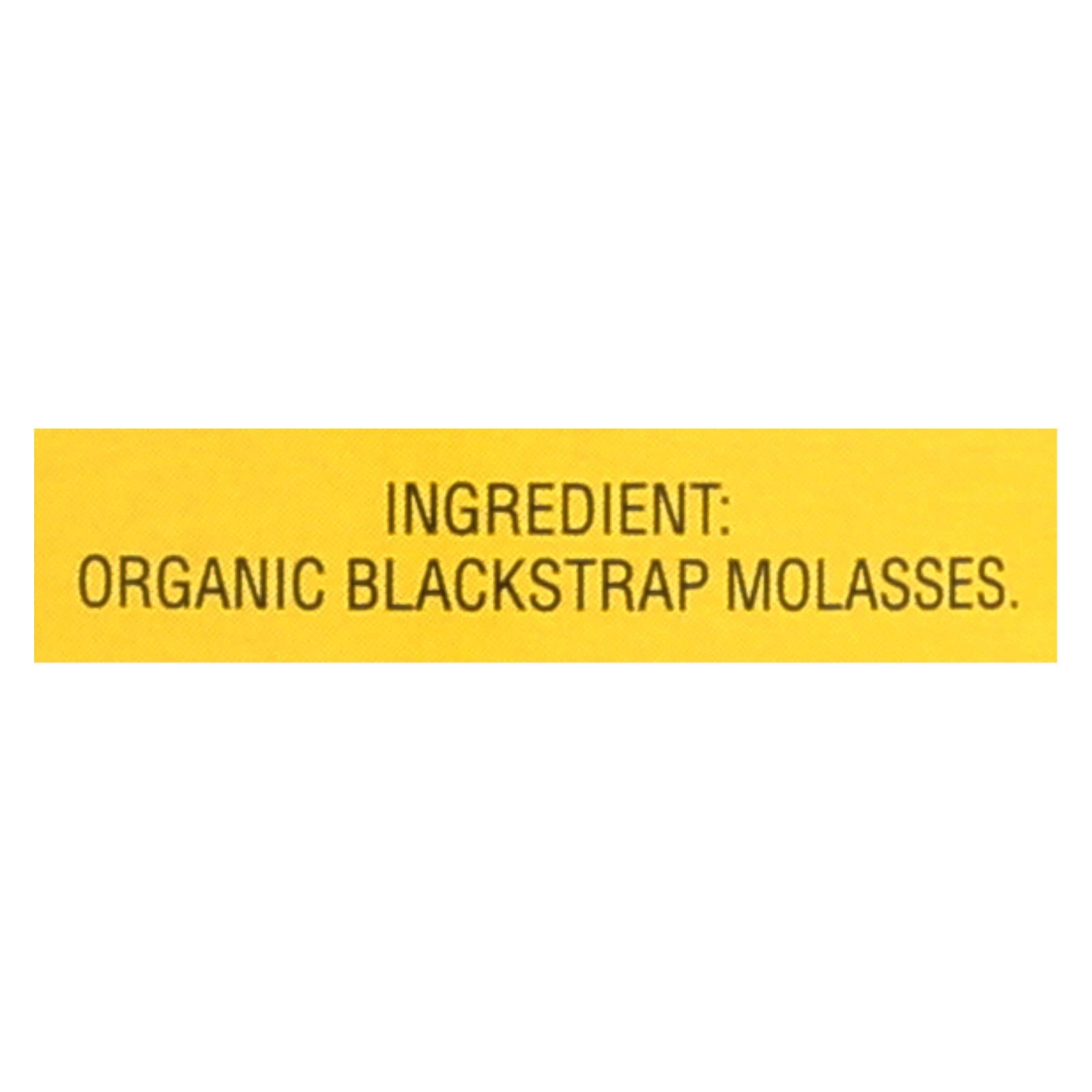 Plantation Organic Blackstrap Molasses Syrup - Case Of 12 - 15 Oz. - GreatEagleInc