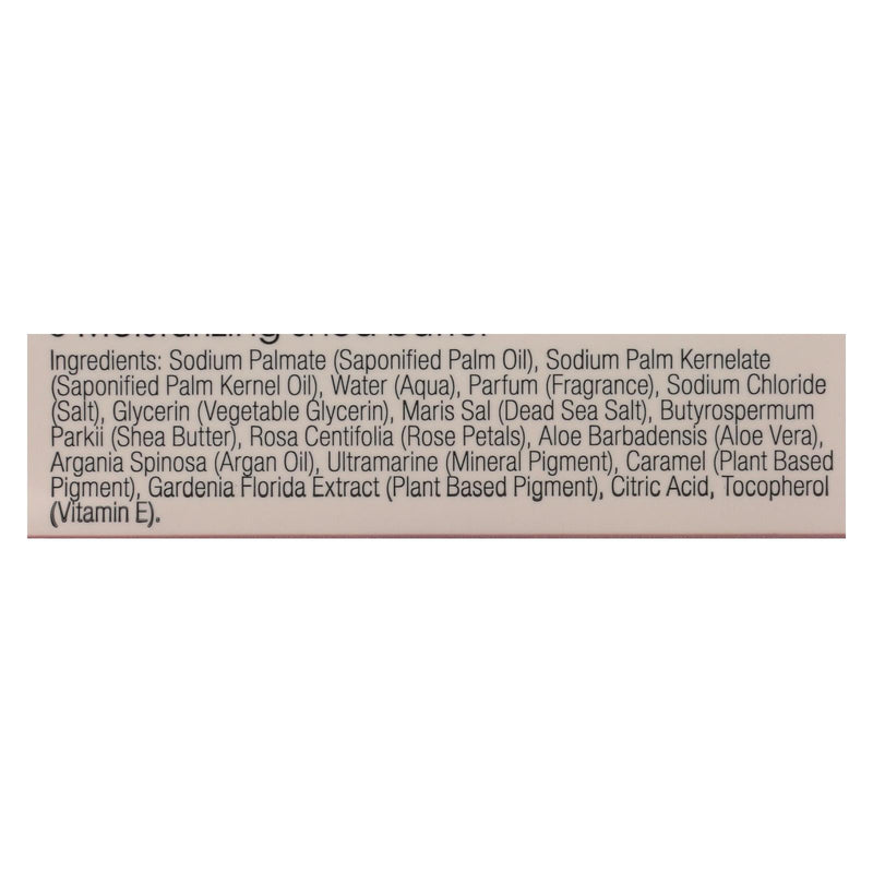 One With Nature Dead Sea Mineral Rose Petal Soap - 7 Oz - GreatEagleInc