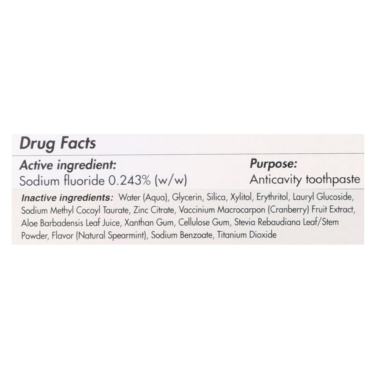 Spry Toothpaste - Spearmint - Fluoride - 5 Oz - GreatEagleInc