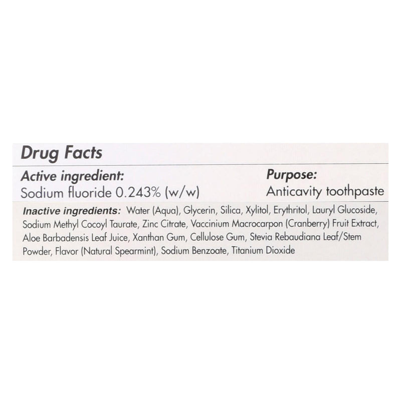 Spry Toothpaste - Spearmint - Fluoride - 5 Oz - GreatEagleInc