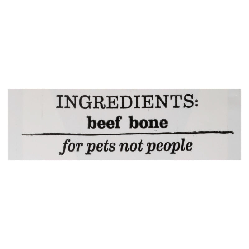 Happy N Healthy Pet - Dog Bone Beef Medium - Case Of 6 - 1 Ct - GreatEagleInc