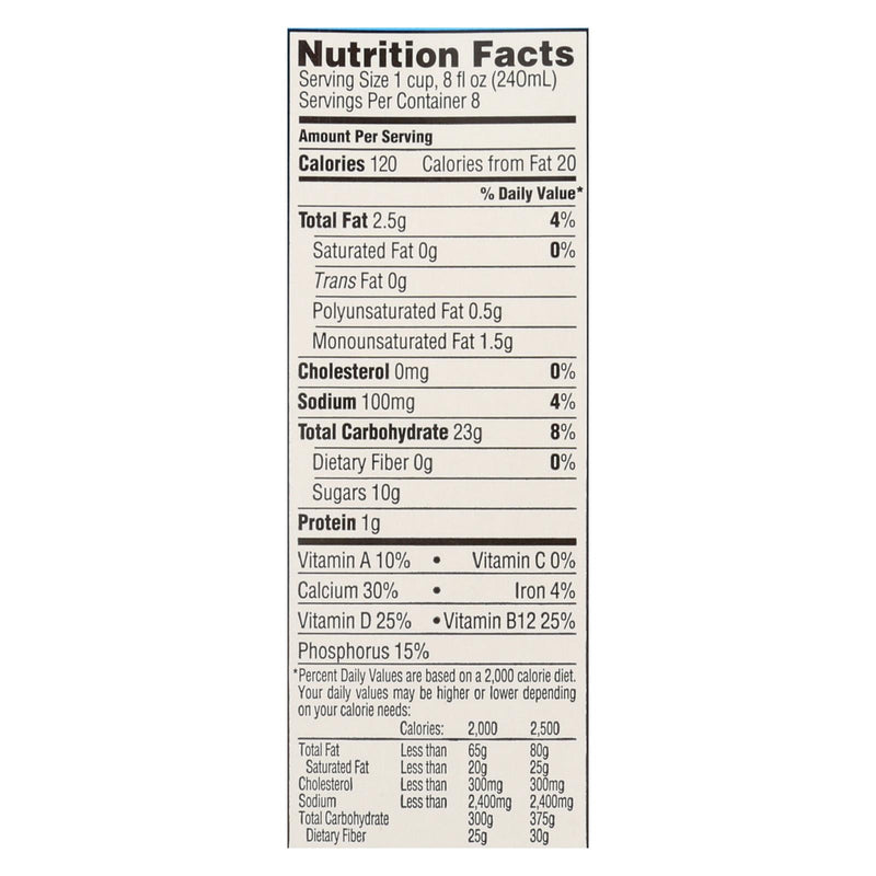 Rice Dream Original Rice Drink - Enriched Organic - Case Of 8 - 64 Fl Oz. - GreatEagleInc