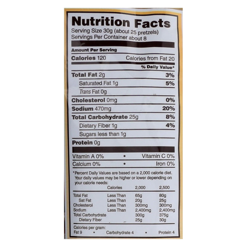 Snyder's Of Hanover Mini Pretzels - Gluten Free - Case Of 12 - 8 Oz. - GreatEagleInc