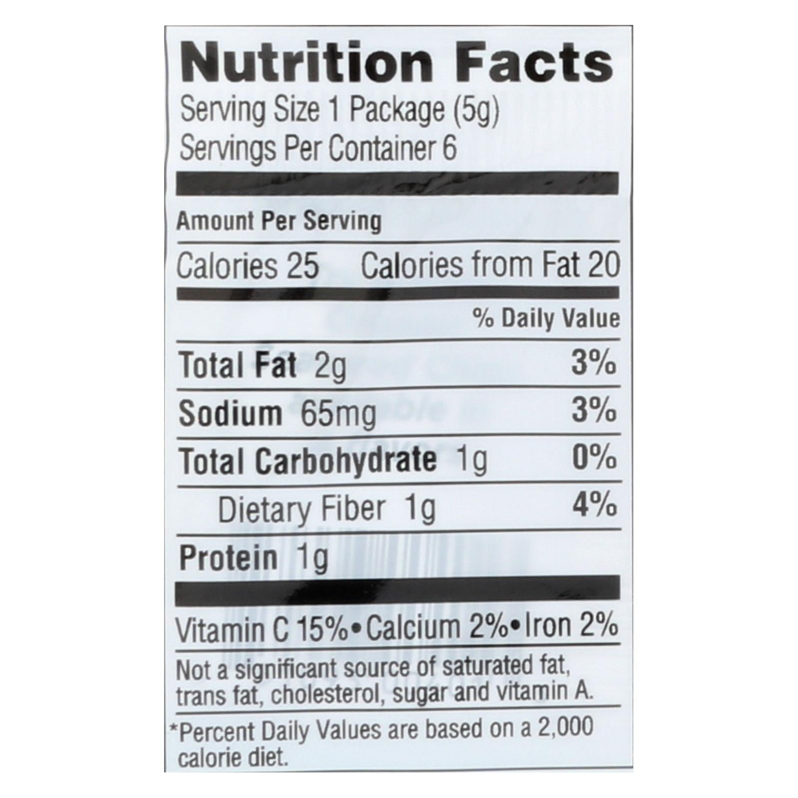 Gimme Seaweed Snacks Organic Roasted Seaweed Snack - Sea Salt - Case Of 8 - 6/.17 Oz - GreatEagleInc