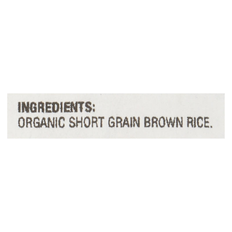 Lundberg Family Farms Short Grain Brown Rice - Case Of 25 Lbs - GreatEagleInc