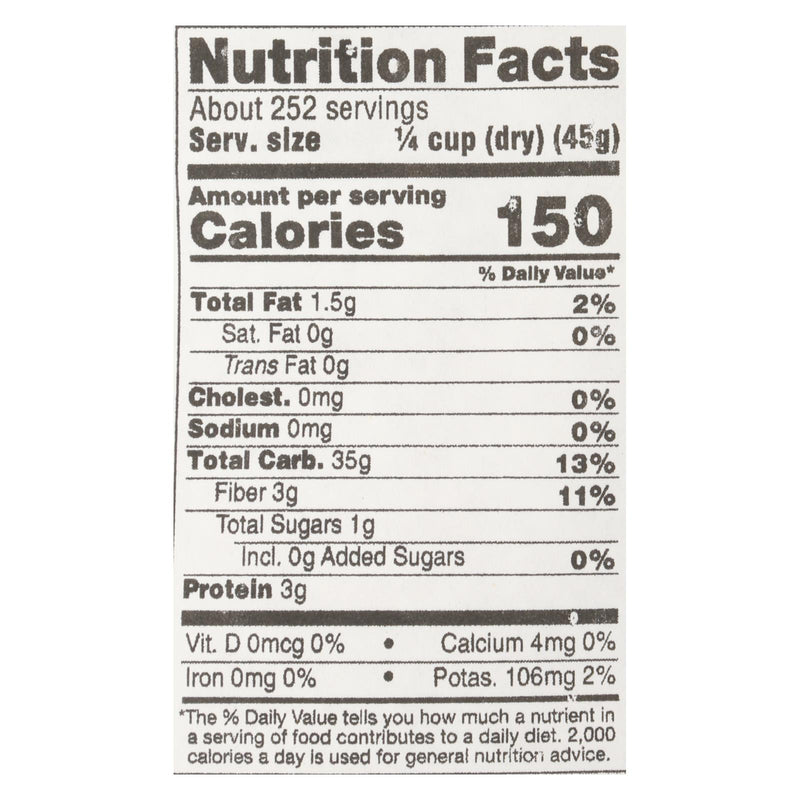 Lundberg Family Farms Short Grain Brown Rice - Case Of 25 Lbs - GreatEagleInc