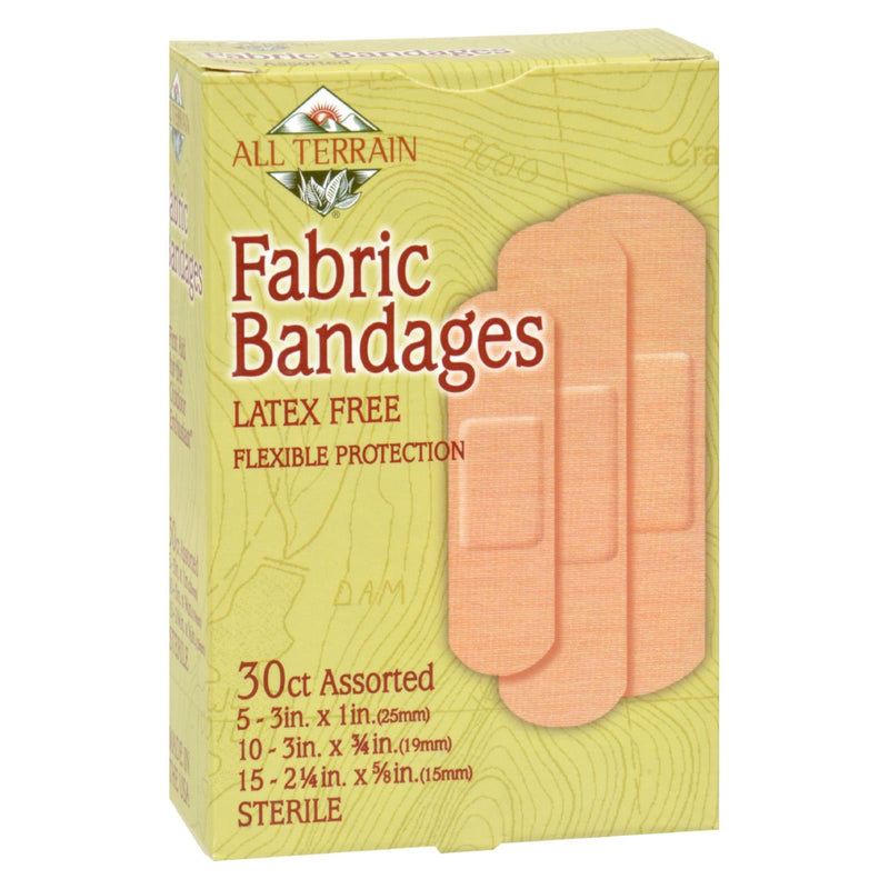 All Terrain - Bandages - Fabric Assorted - 30 Ct - GreatEagleInc