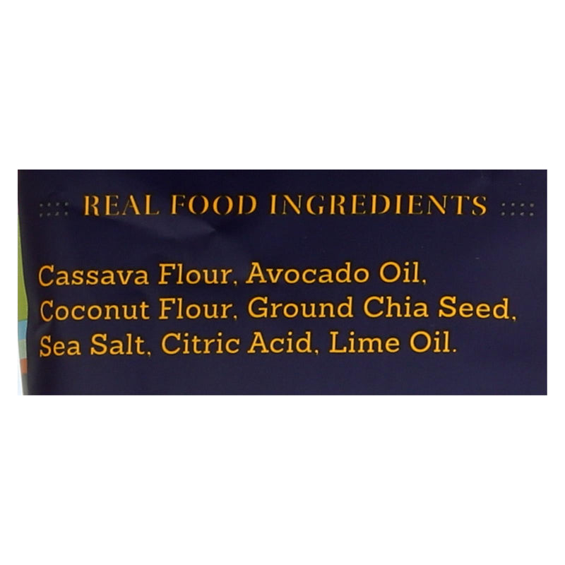 Siete Tortilla Chip - Lime - Case Of 12 - 5 Oz - GreatEagleInc