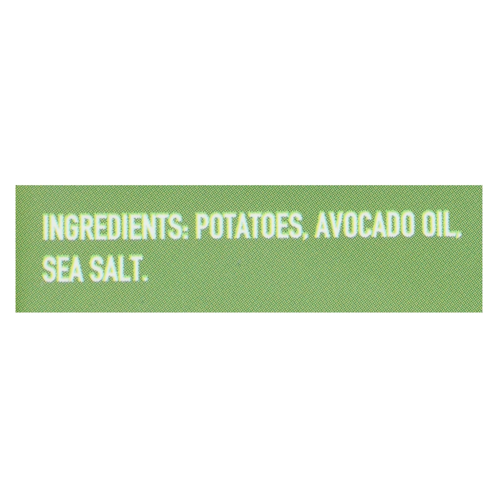 Boulder Canyon - Avocado Oil Canyon Cut Potato Chips - Sea Salt - Case Of 12 - 5.25 Oz. - GreatEagleInc