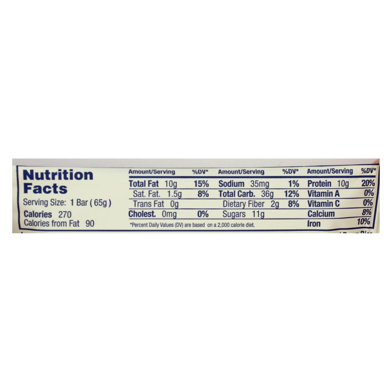 Gomacro Bar - Organic - Bberry - Cashew Butter - Case Of 12 - 2.3 Oz - GreatEagleInc