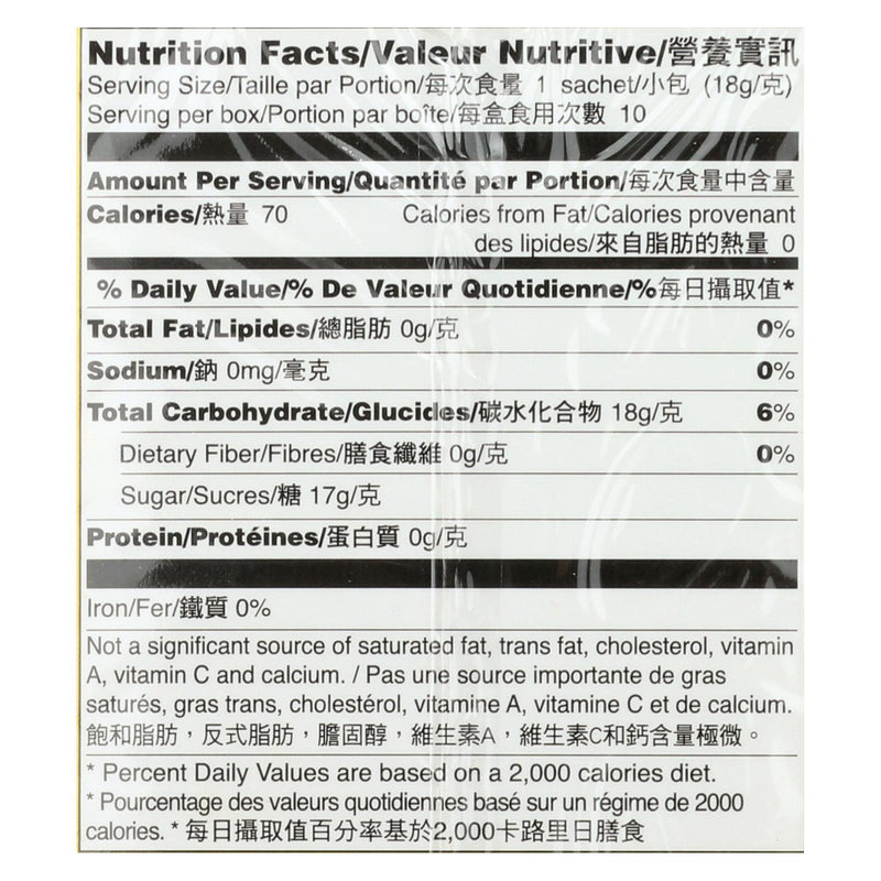 Prince Of Peace Ginger Honey Crystals - 10 Tea Bags - GreatEagleInc