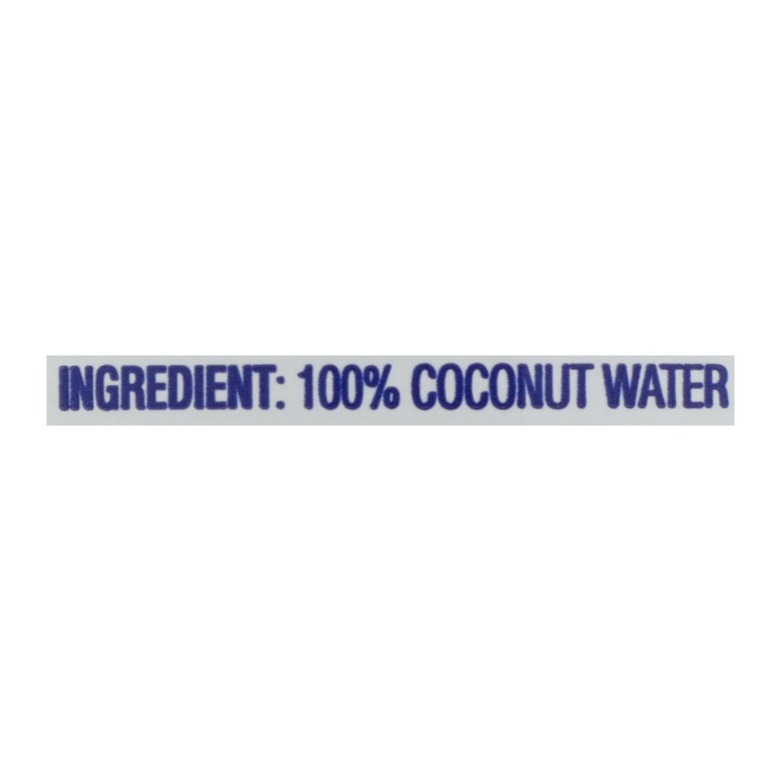 C2o - Pure Coconut Water Pure Coconut Water - Case Of 24 - 10.5 Fl Oz - GreatEagleInc