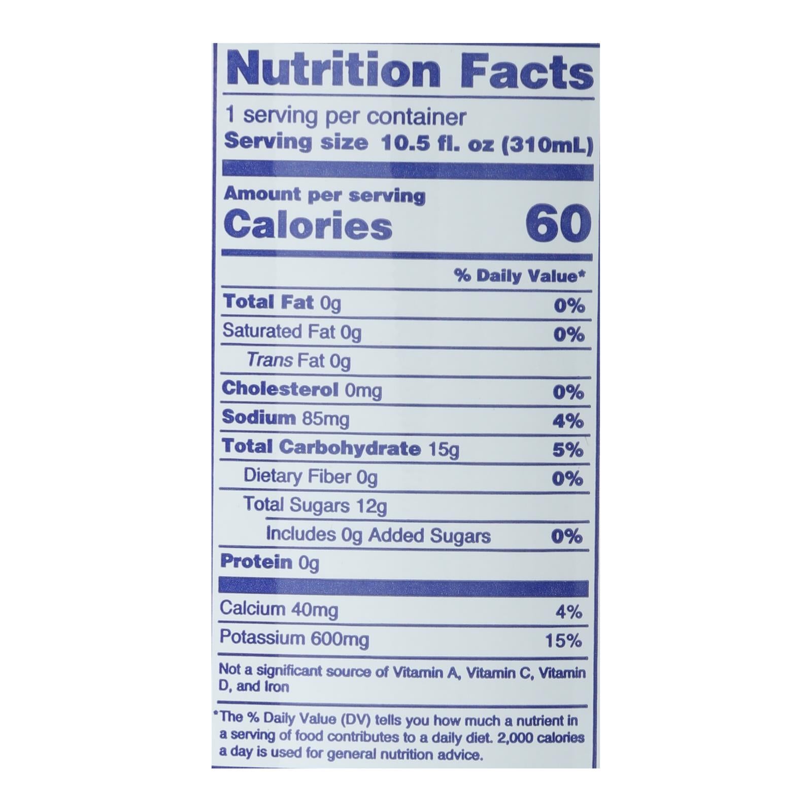 C2o - Pure Coconut Water Pure Coconut Water - Case Of 24 - 10.5 Fl Oz - GreatEagleInc