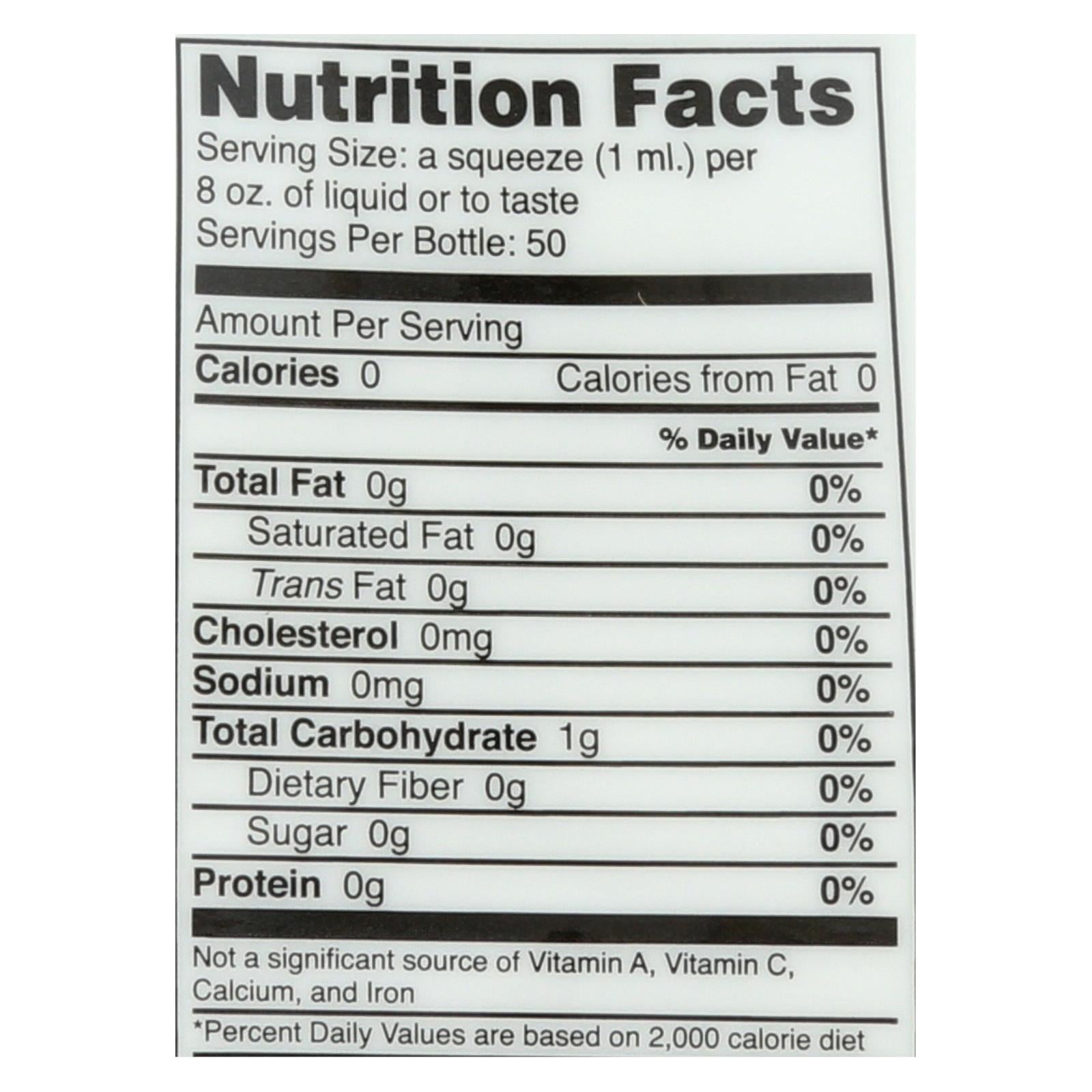 Sweet Leaf Sweet Drops - Stevia Clear - 1.7 Oz - GreatEagleInc