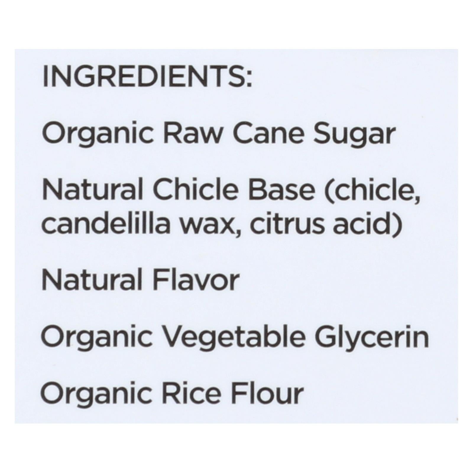 Simply Gum All Natural Gum - Ginger - Case Of 12 - 15 Count - GreatEagleInc