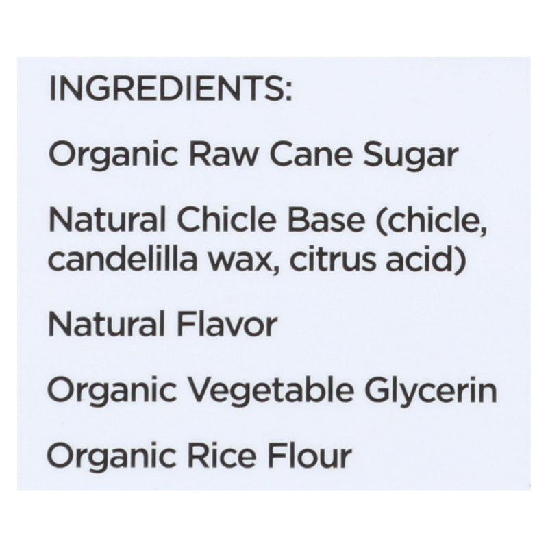 Simply Gum All Natural Gum - Ginger - Case Of 12 - 15 Count - GreatEagleInc