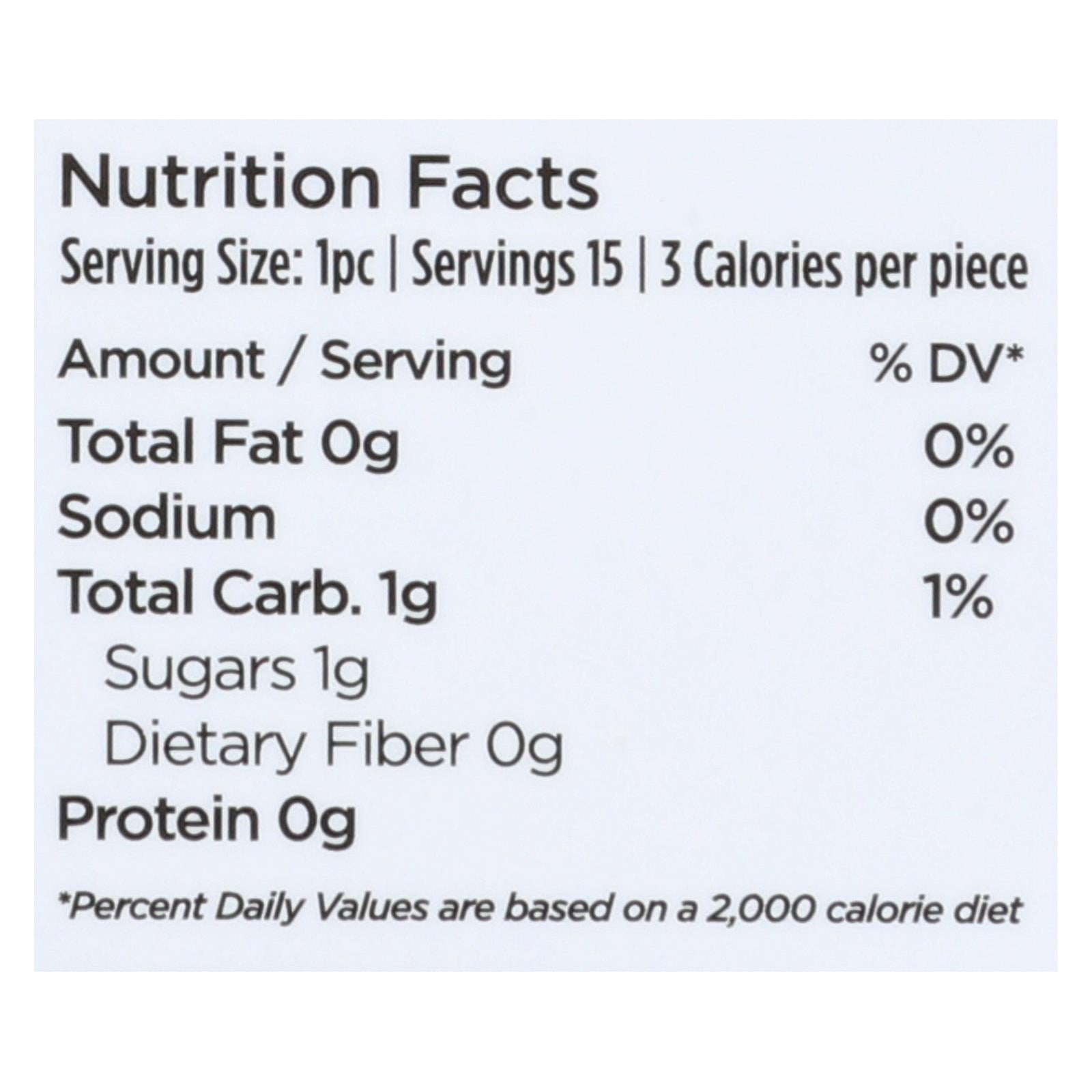 Simply Gum All Natural Gum - Ginger - Case Of 12 - 15 Count - GreatEagleInc