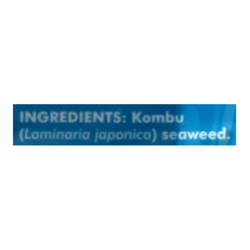 Emerald Cove Sea Vegetables - Pacific Kombu - Silver Grade - 1.76 Oz - Case Of 6 - Eco-Friendly Home & Grocery