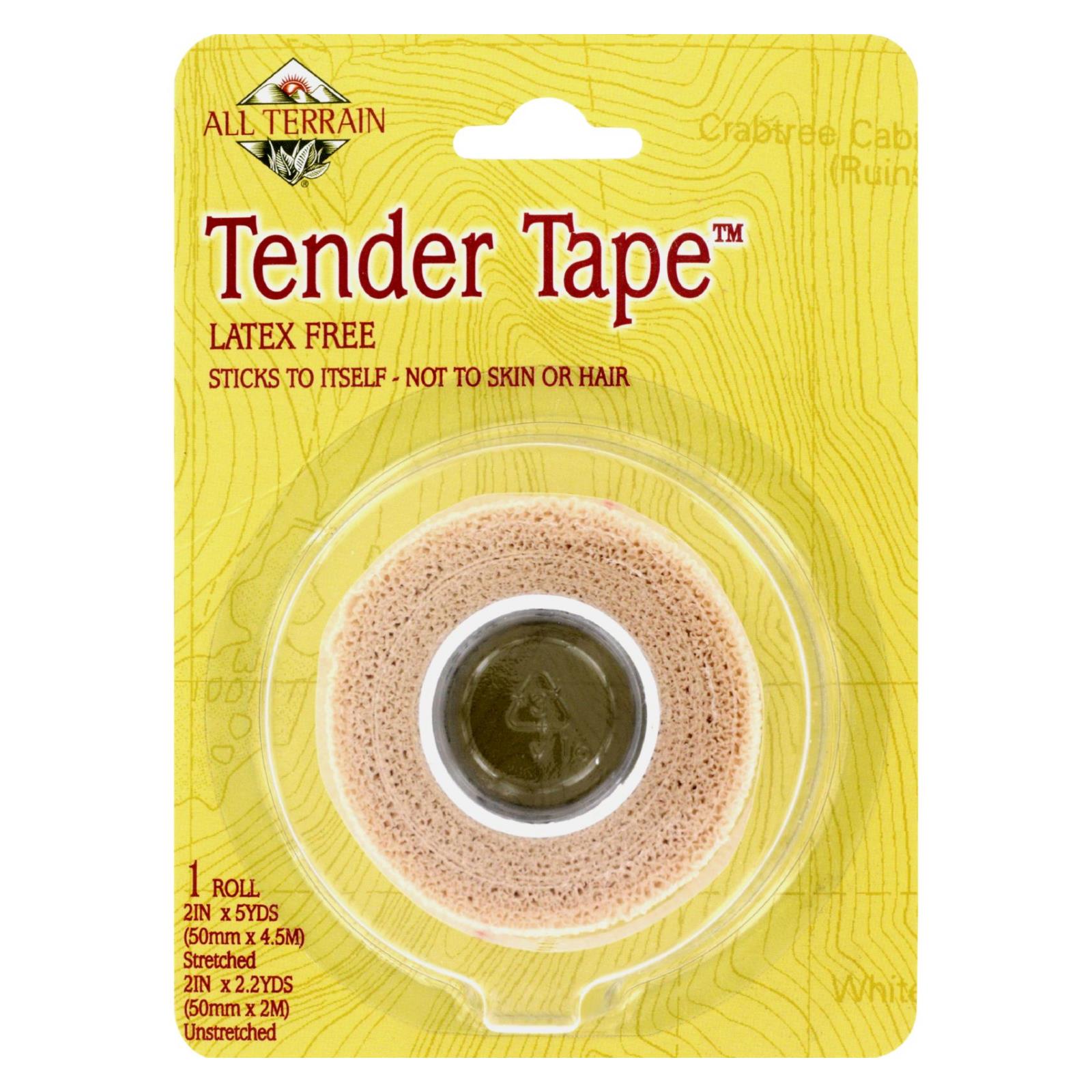 All Terrain - Tender Tape - 2 Inches X 5 Yards - 1 Roll - GreatEagleInc