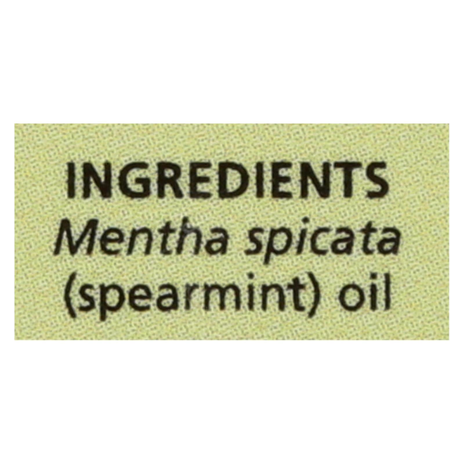 Aura Cacia - Essential Oil Spearmint - 0.5 Fl Oz - GreatEagleInc