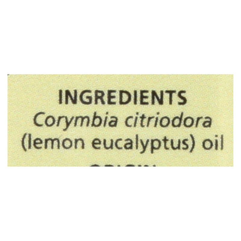 Aura Cacia - 100% Pure Essential Oil Lemon Eucalyptus - 0.5 Fl Oz - GreatEagleInc