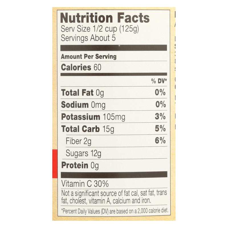 Santa Cruz Organic Apple Sauce - Case Of 12 - 23 Oz. - GreatEagleInc