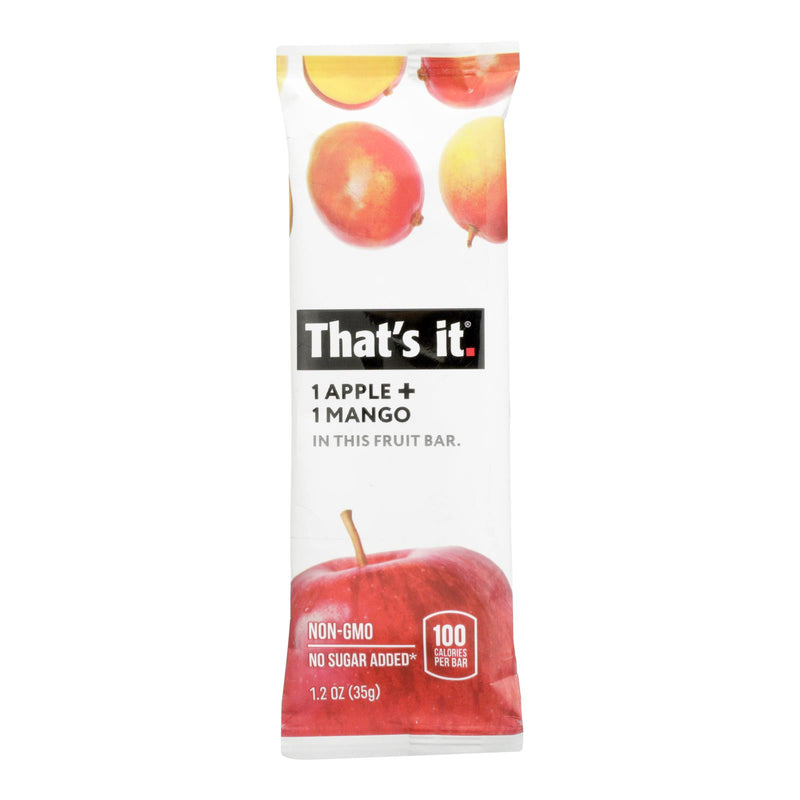That's It Fruit Bar - Apple And Mango - Case Of 12 - 1.2 Oz - GreatEagleInc