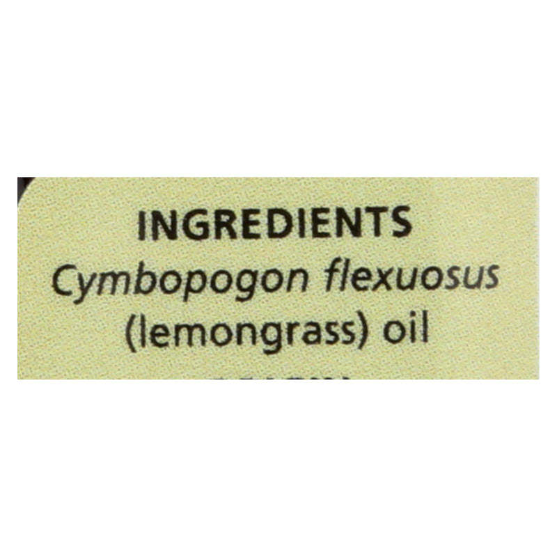Aura Cacia - Pure Essential Oil Lemongrass - 0.5 Fl Oz - GreatEagleInc