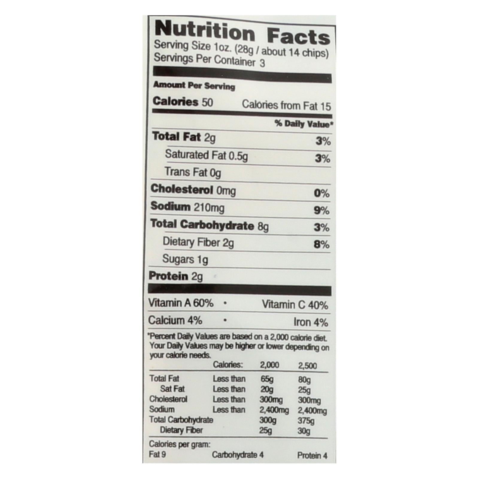 Brad's Plant Based - Raw Chips - Cheddar - Case Of 12 - 3 Oz. - GreatEagleInc