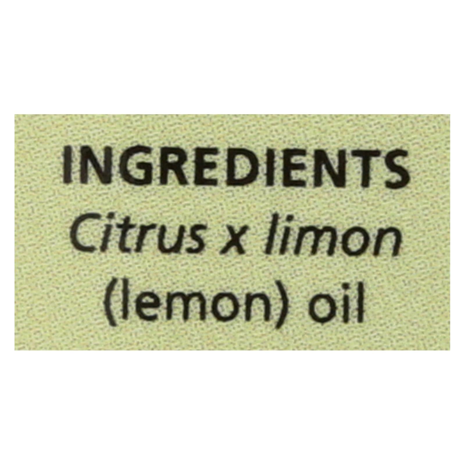 Aura Cacia - Essential Oil - Lemon - 0.5 Fl Oz - GreatEagleInc