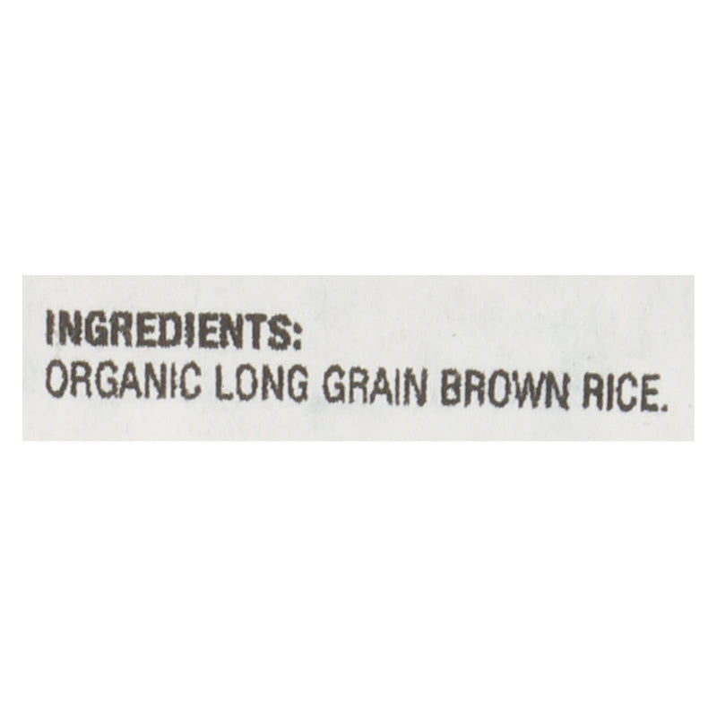 Lundberg Family Farms Organic Long Grain Brown Rice - Case Of 25 Lbs - GreatEagleInc