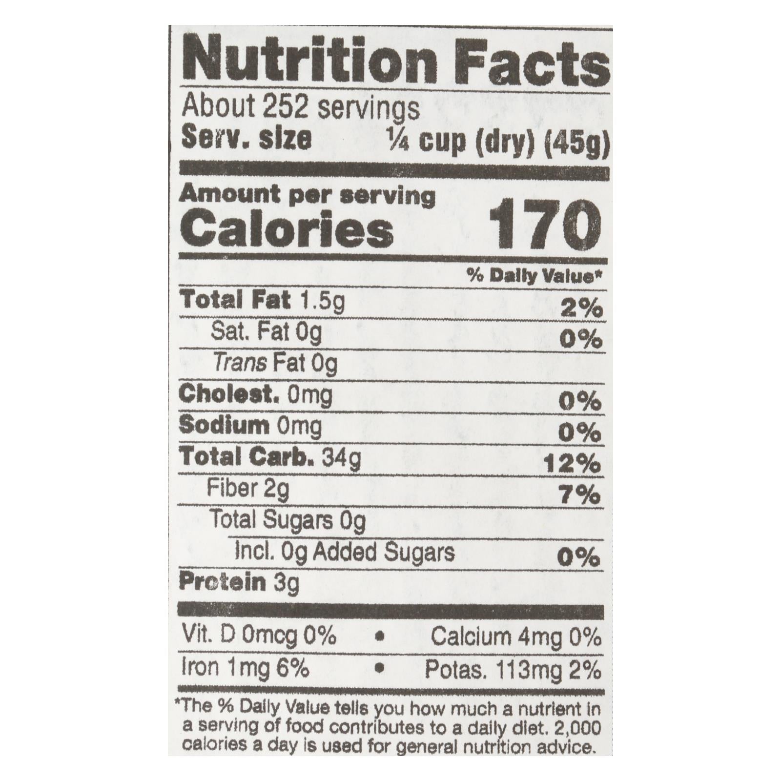 Lundberg Family Farms Organic Long Grain Brown Rice - Case Of 25 Lbs - GreatEagleInc