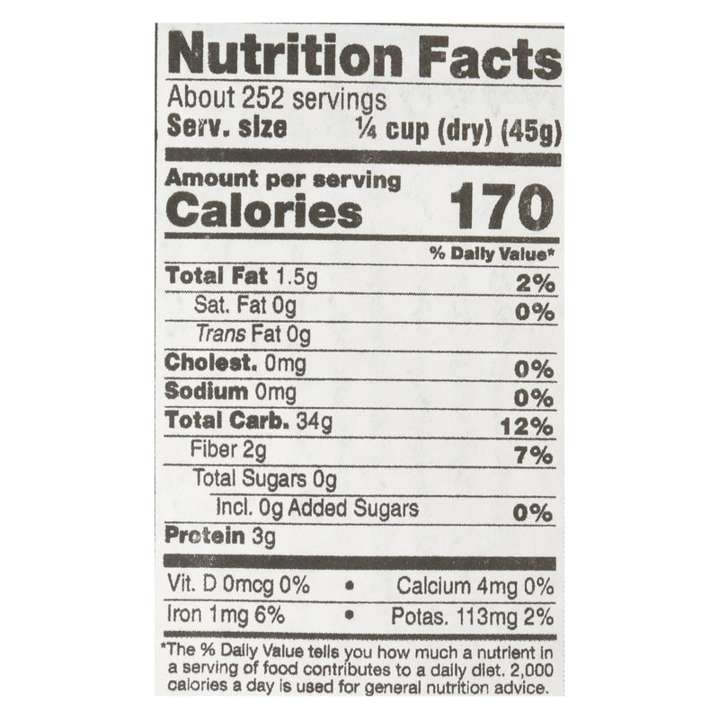 Lundberg Family Farms Organic Long Grain Brown Rice - Case Of 25 Lbs - GreatEagleInc