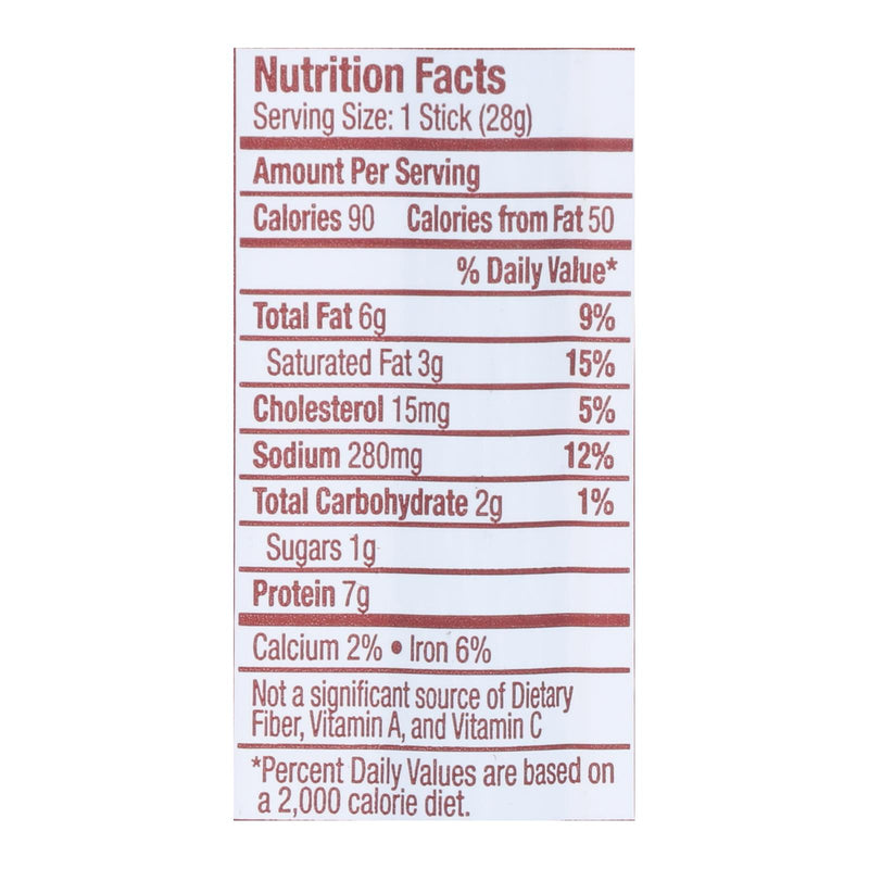 Vermont Smoke And Cure Realsticks - Bbq - 1 Oz - Case Of 24 - GreatEagleInc