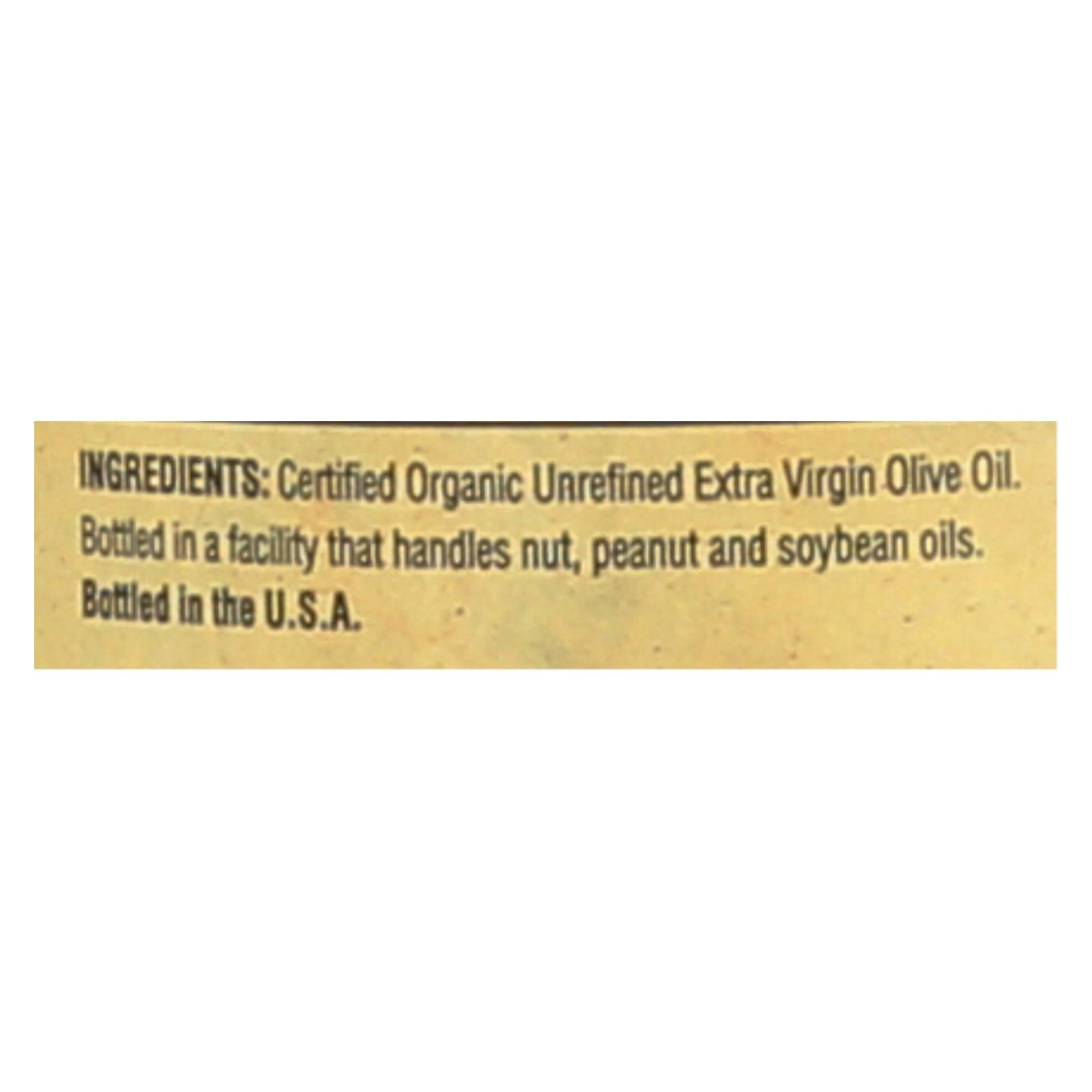 Napa Valley Naturals Organic Extra Virgin Oil - Olive - Case Of 12 - 25.4 Fl Oz. - Eco-Friendly Home & Grocery