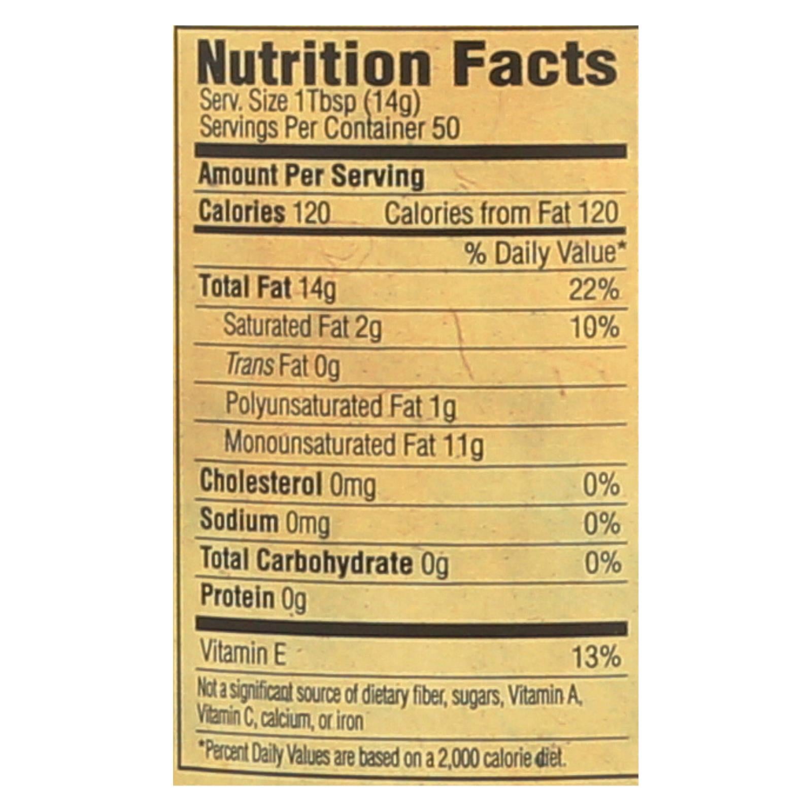 Napa Valley Naturals Organic Extra Virgin Oil - Olive - Case Of 12 - 25.4 Fl Oz. - Eco-Friendly Home & Grocery