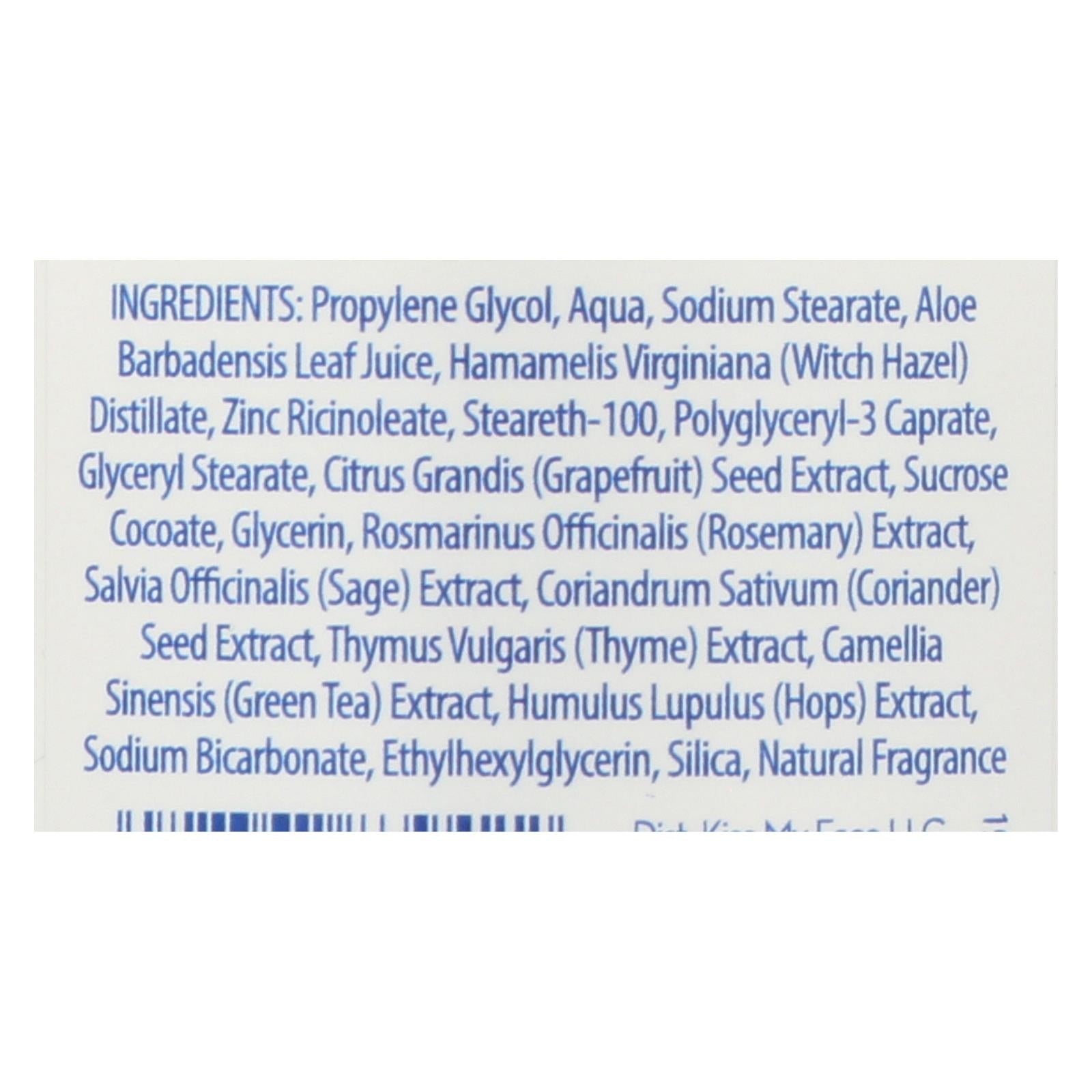 Kiss My Face Deodorant Active Life Cucumber Green Tea Aluminum Free - 2.48 Oz - Eco-Friendly Home & Grocery